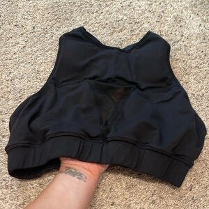 Black Chester sports bra